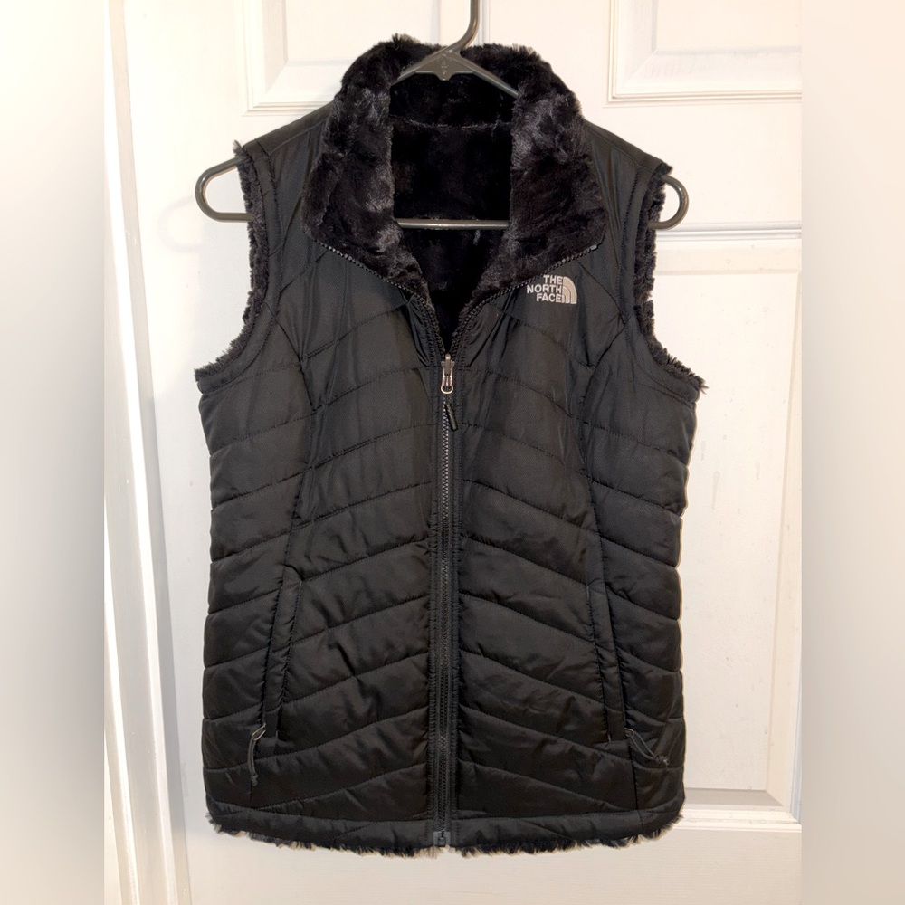 Womens Reversible North Face Vest